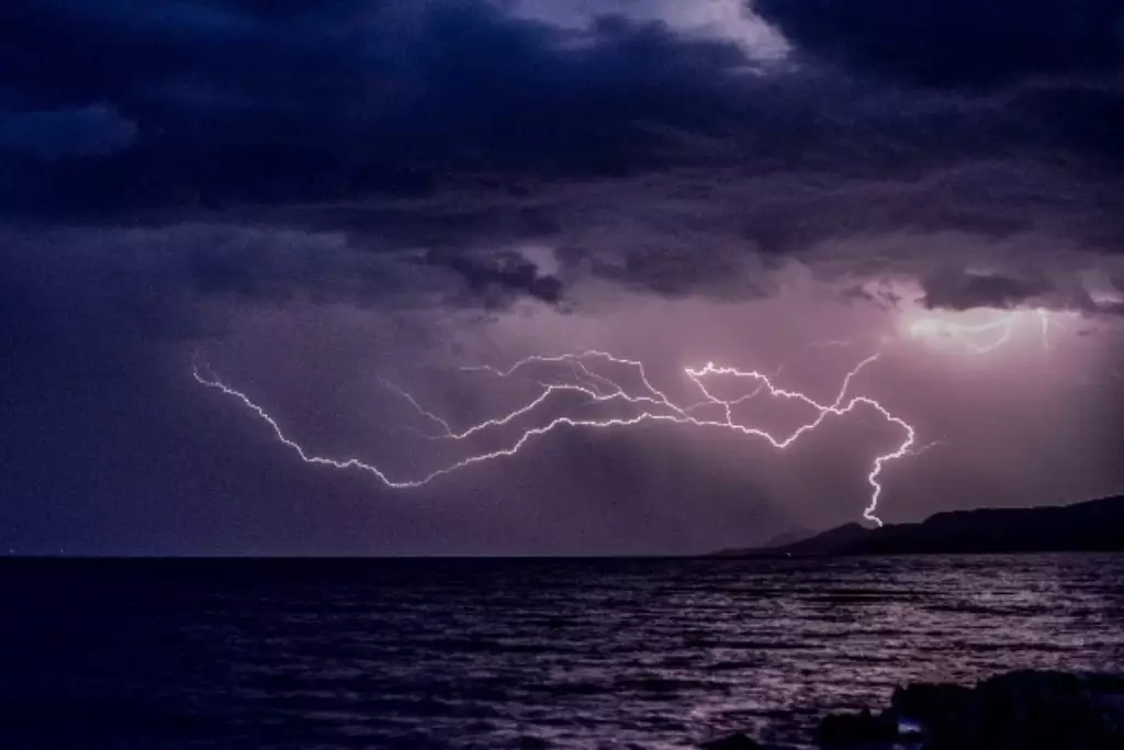Lightning strike